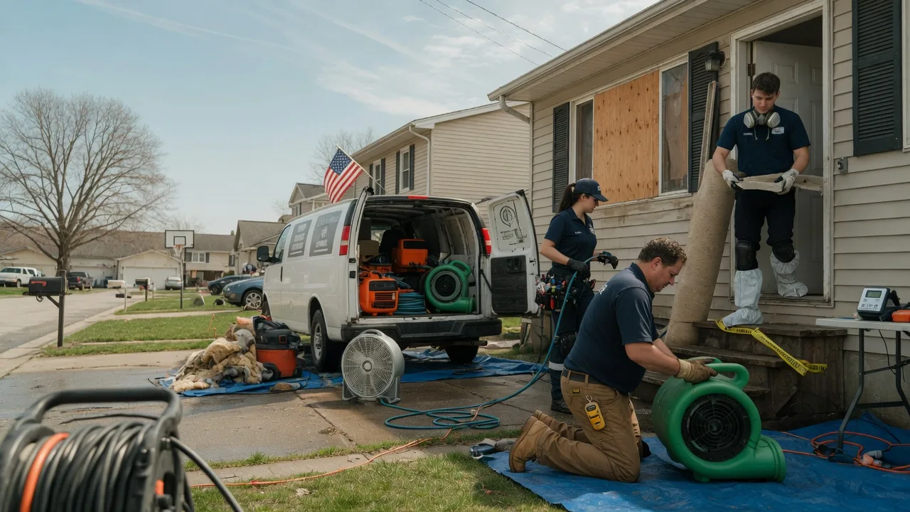 Water Damage Restoration in Mifflin, PA near me